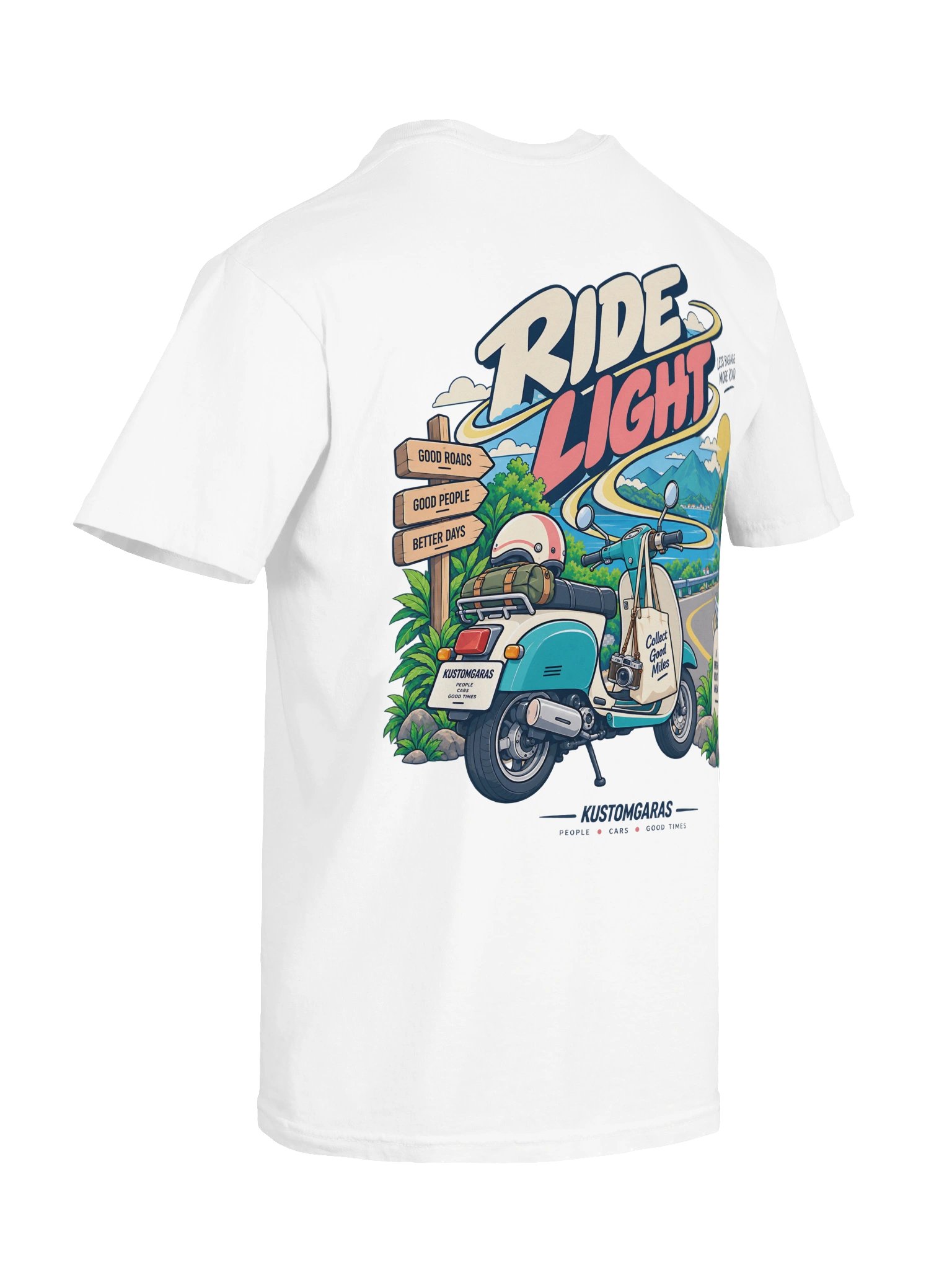 Ride Light Kustom Garas T-Shirt product image (8)
