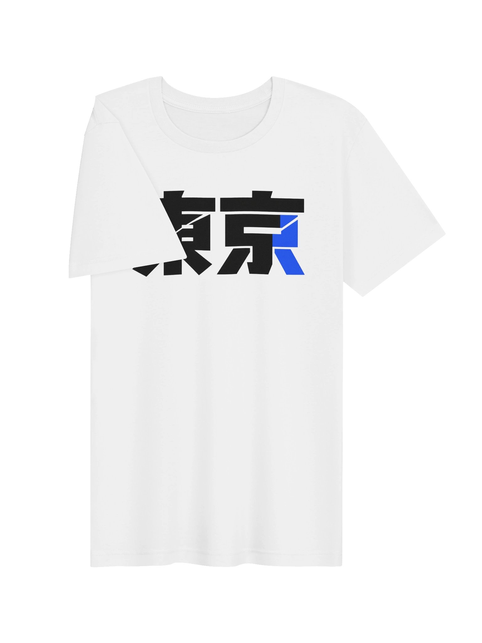 Tokyo Blue Accent Kanji Graphic Tee product image (3)