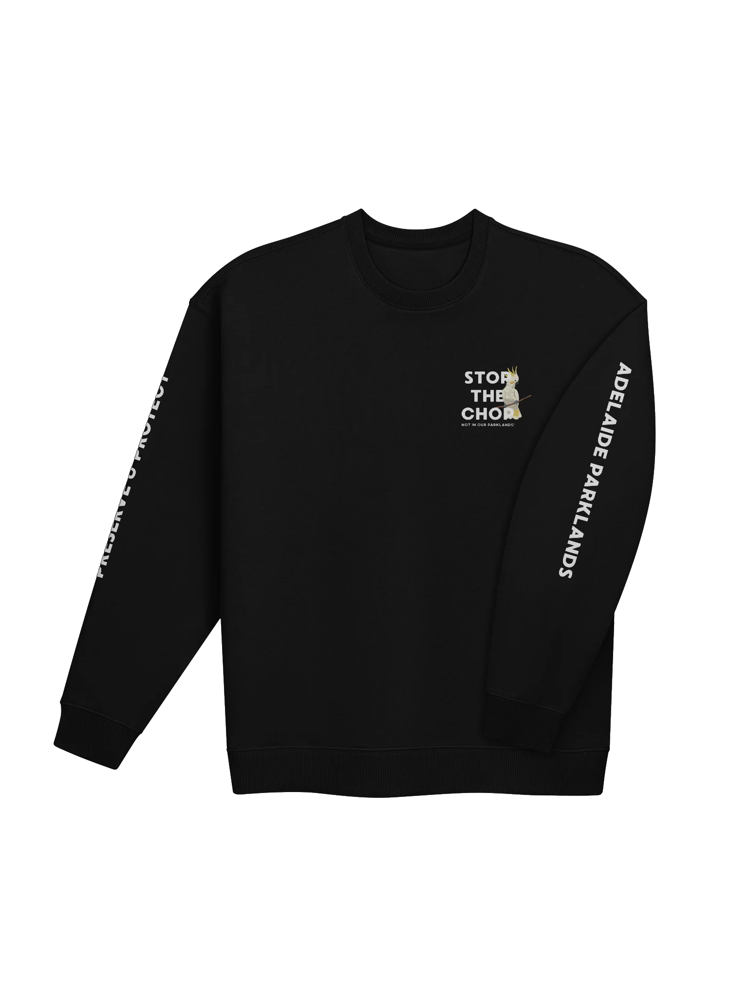 STOP THE CHOP | SC Cockatoo | Unisex | Premium Organic Oversized Sweatshirt product image (4)