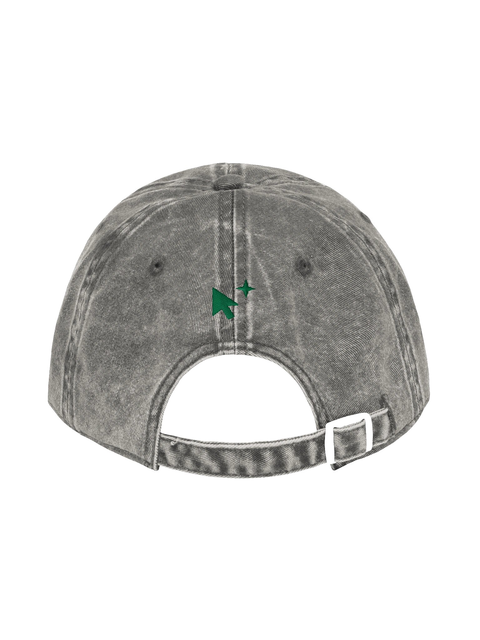 Ai slob Lazy Click Charcoal Vintage Wash Dad Hat product image (2)