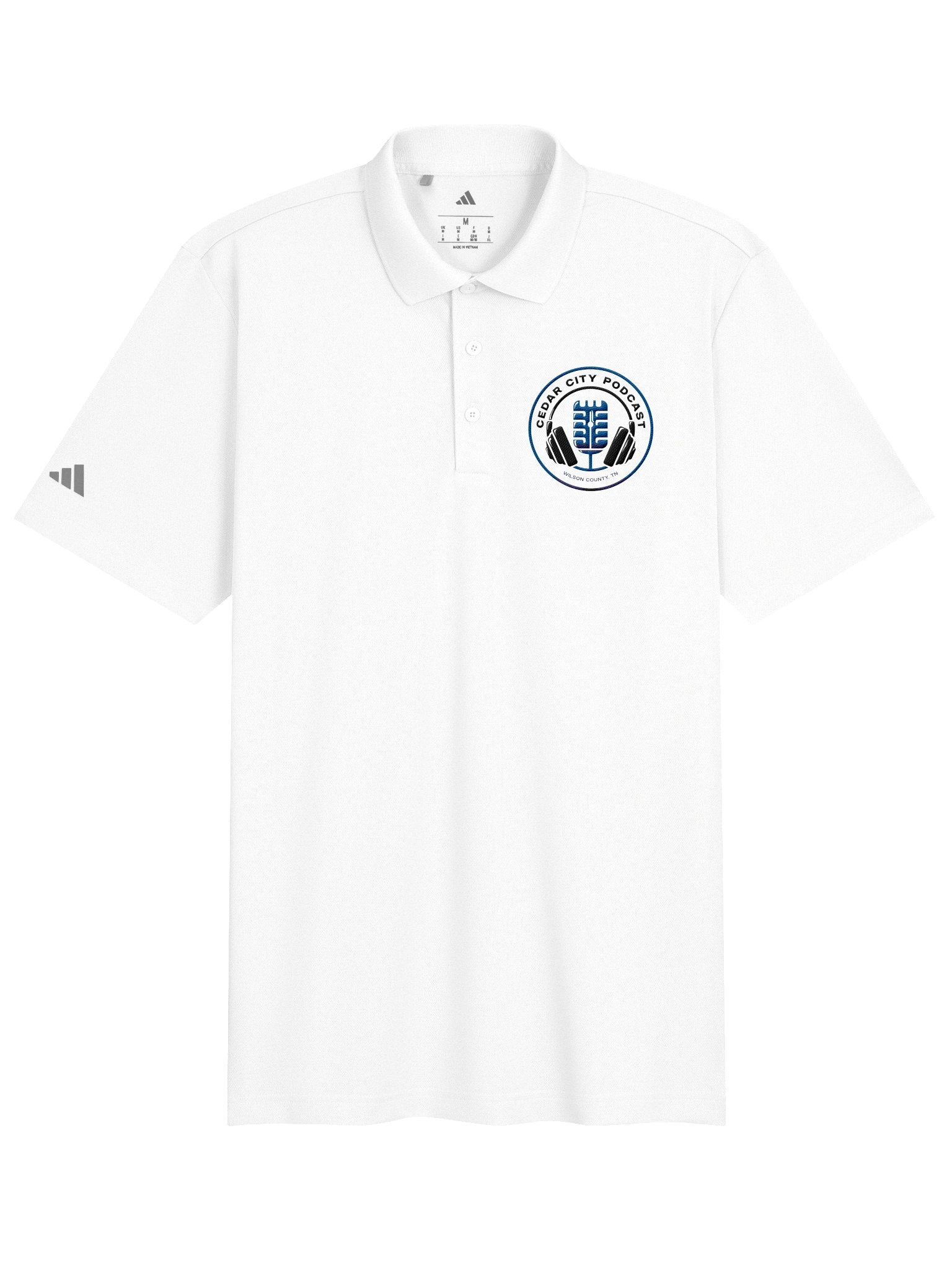 Cedar City Podcast: Premium Polo product image (1)