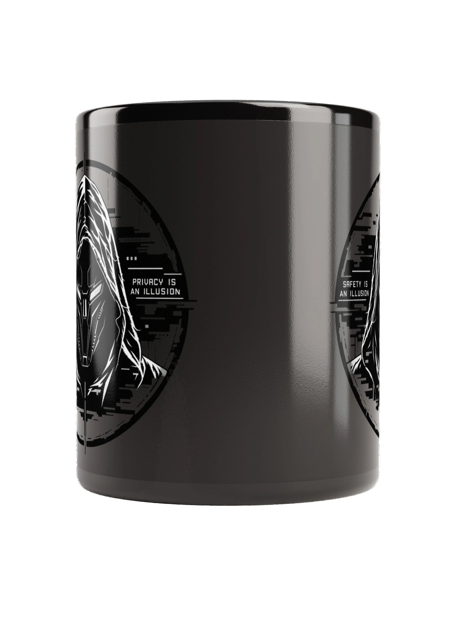 GhostStrats Black + White Mug product image (3)