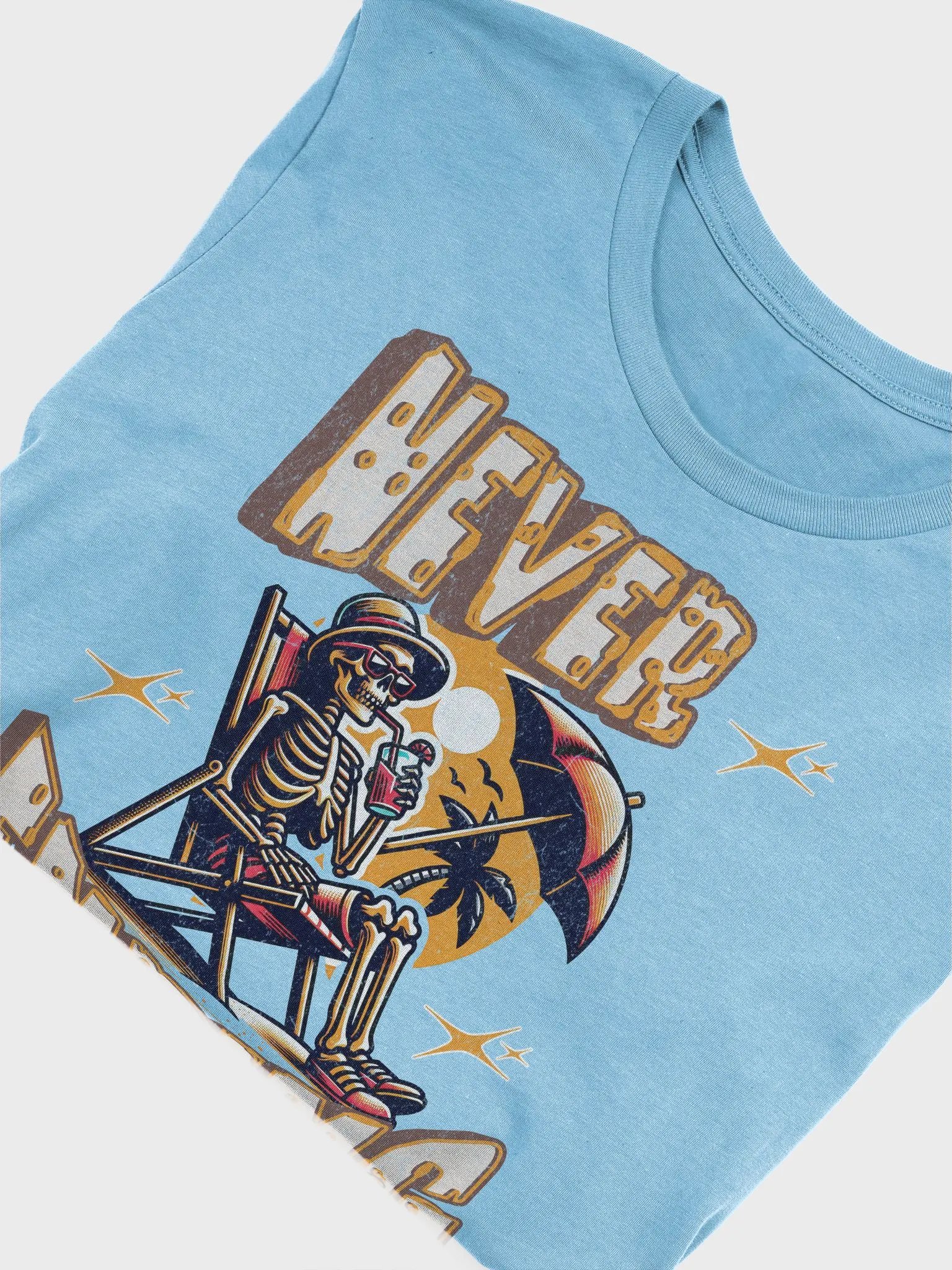 Never Ending Vibes Skeleton T-Shirt product image (3)