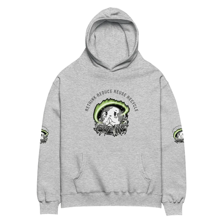 Save Me Unisex Premium Oversized Hoodie | Bold Style for a Greener Future product image (2)