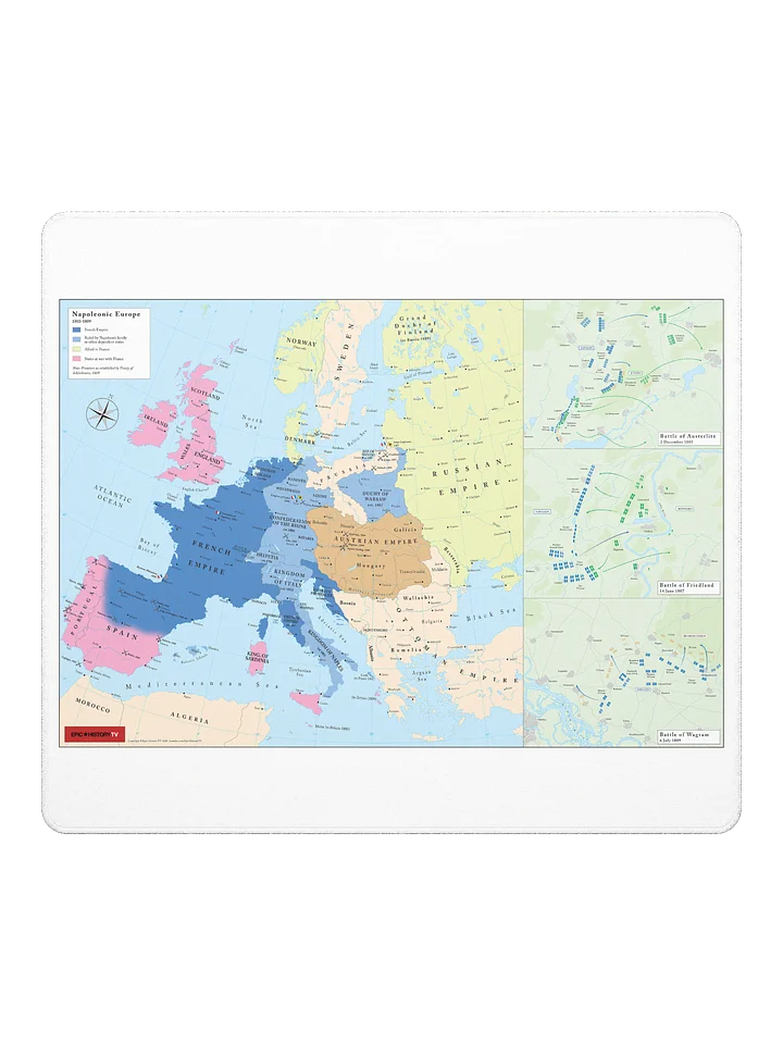 Napoleonic Europe 1809 - Gaming Mouse Pad product image (2)