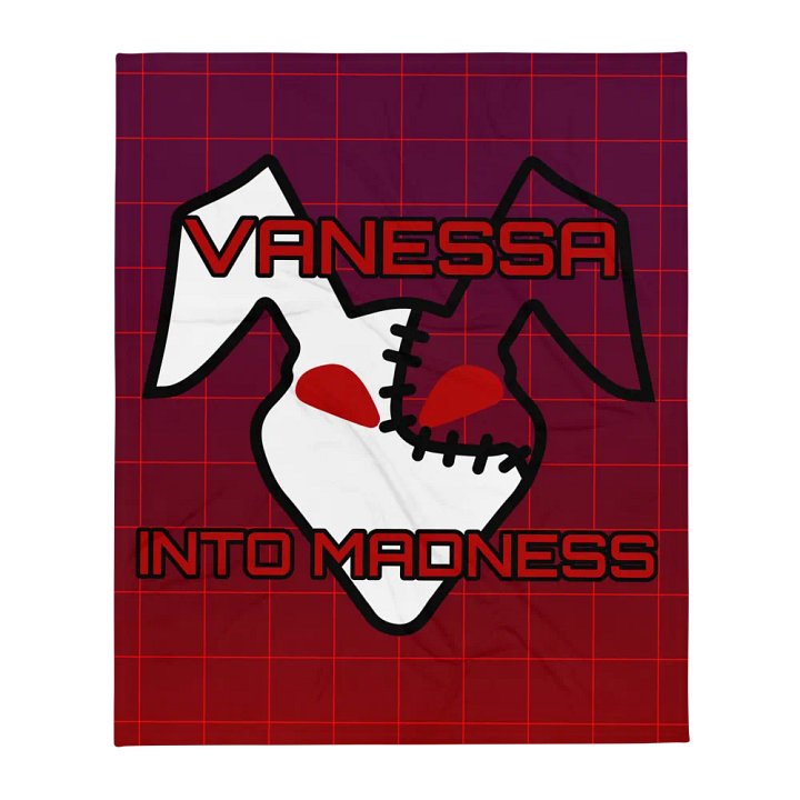 Vanessa Into Madness Grid Blanket product image (1)
