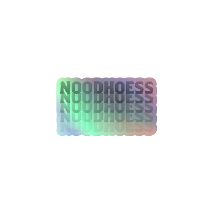 Holographic Noodhoess Fade Sticker product image (1)