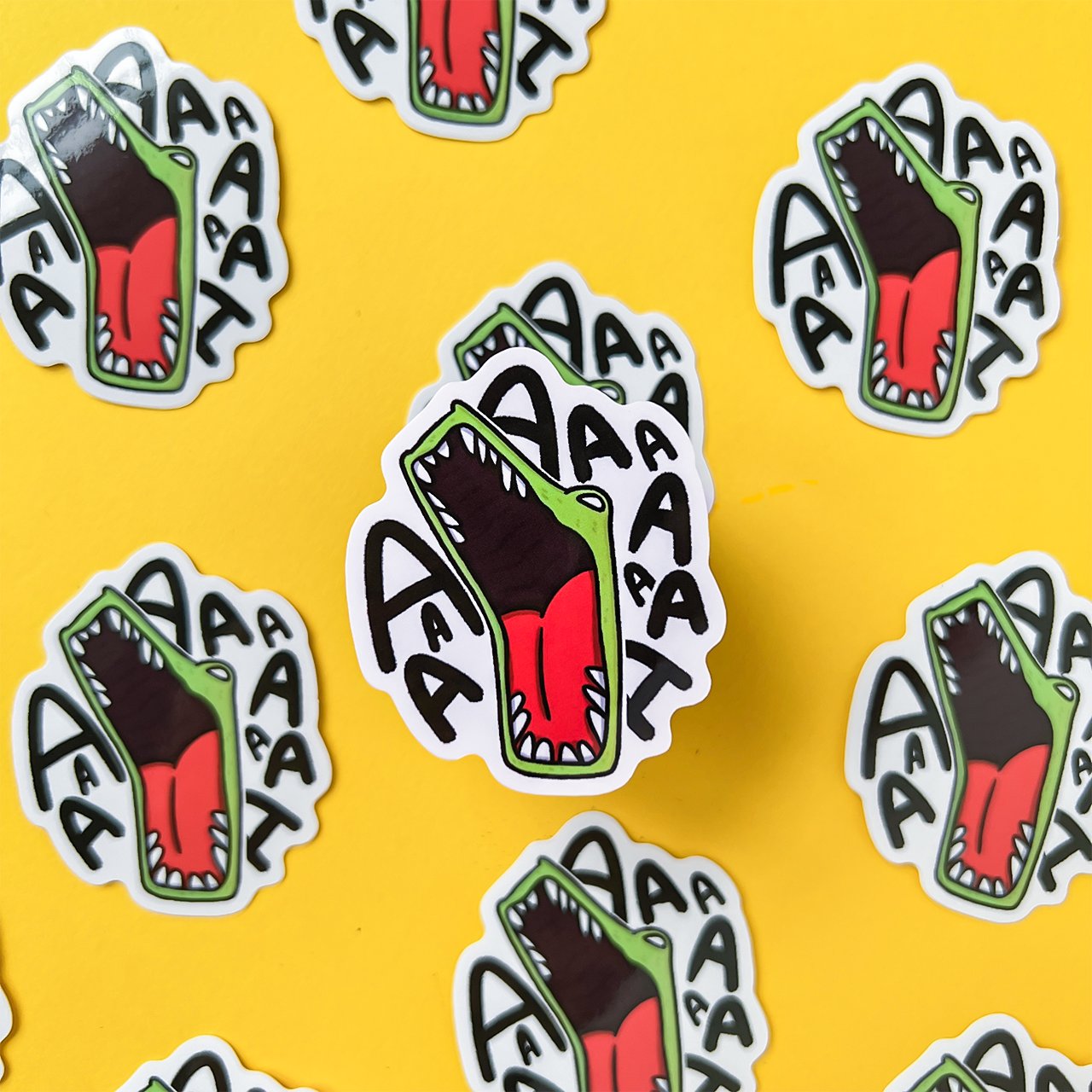 CrocodAAAile sticker product image (1)
