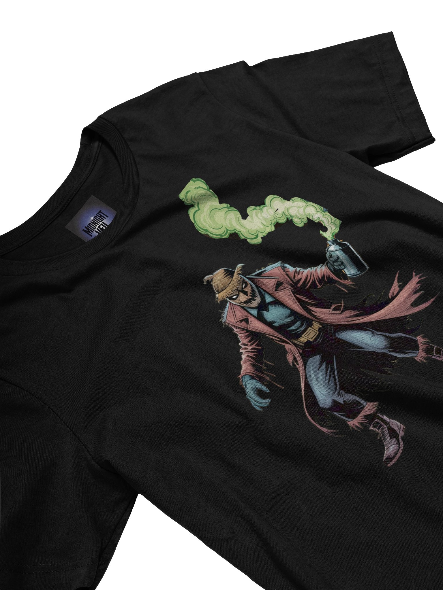 Verdant Venom: Scarecrow's Toxic Trail T-Shirt product image (5)