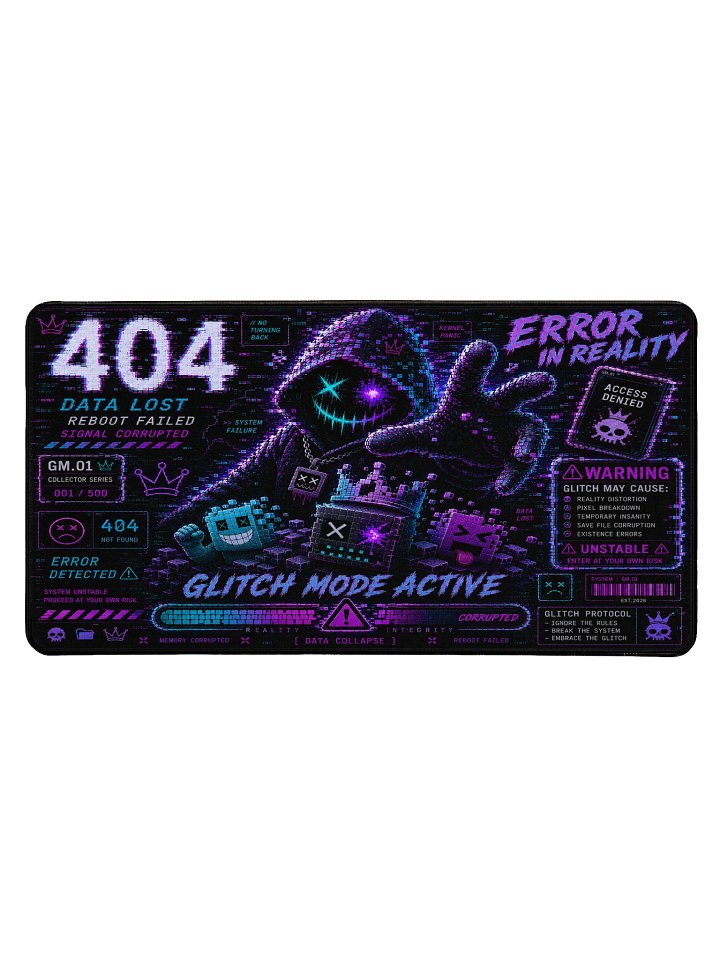 GAJ - GM.01 – Error In Reality Gaming Desk Mat product image (1)