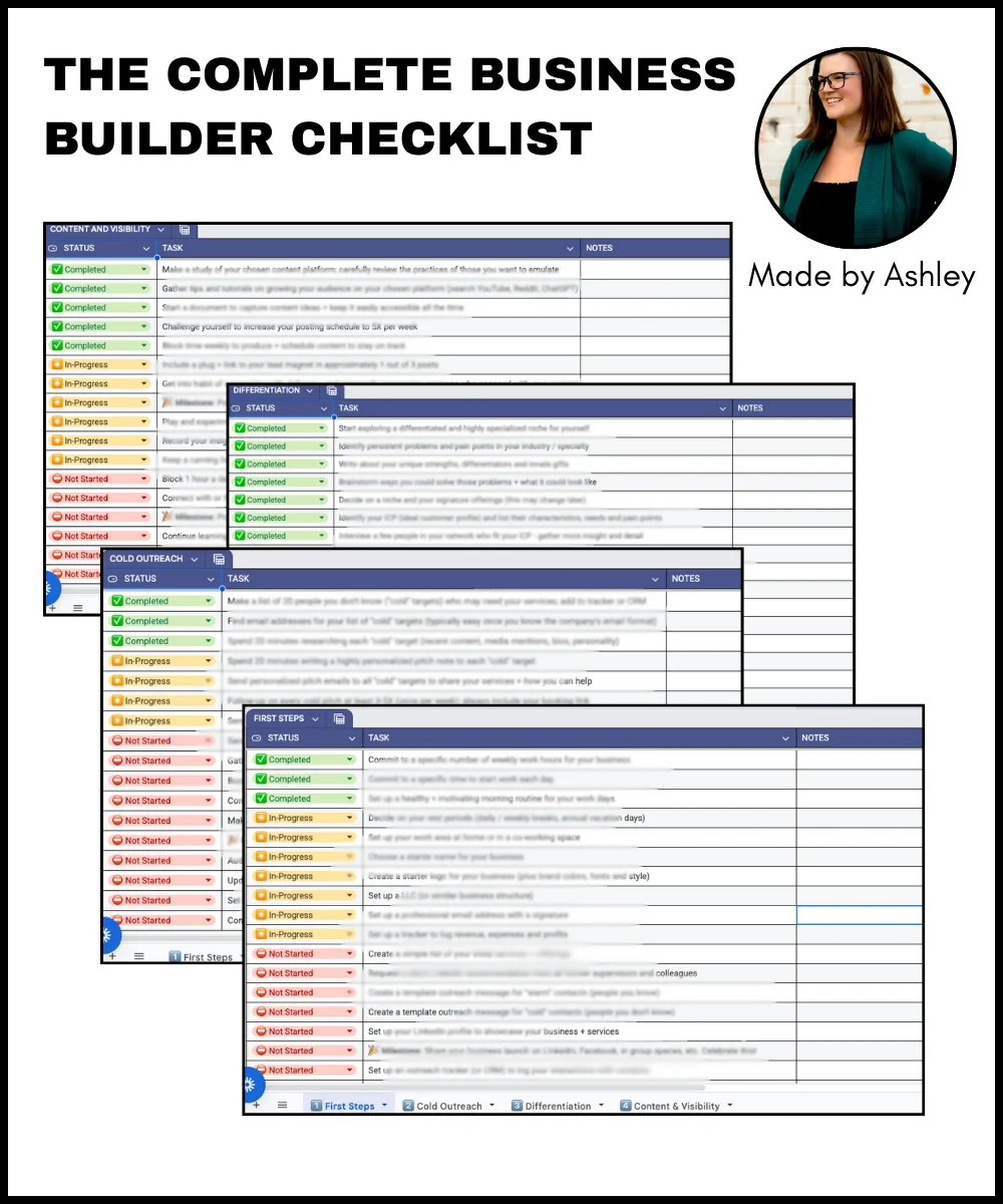 The Complete Business Builder Checklist product image (1)