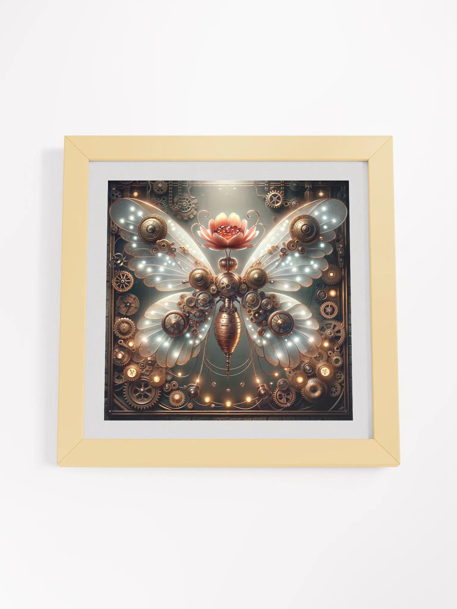 Wall Art: Celestial Steampunk Butterfly product image (58)