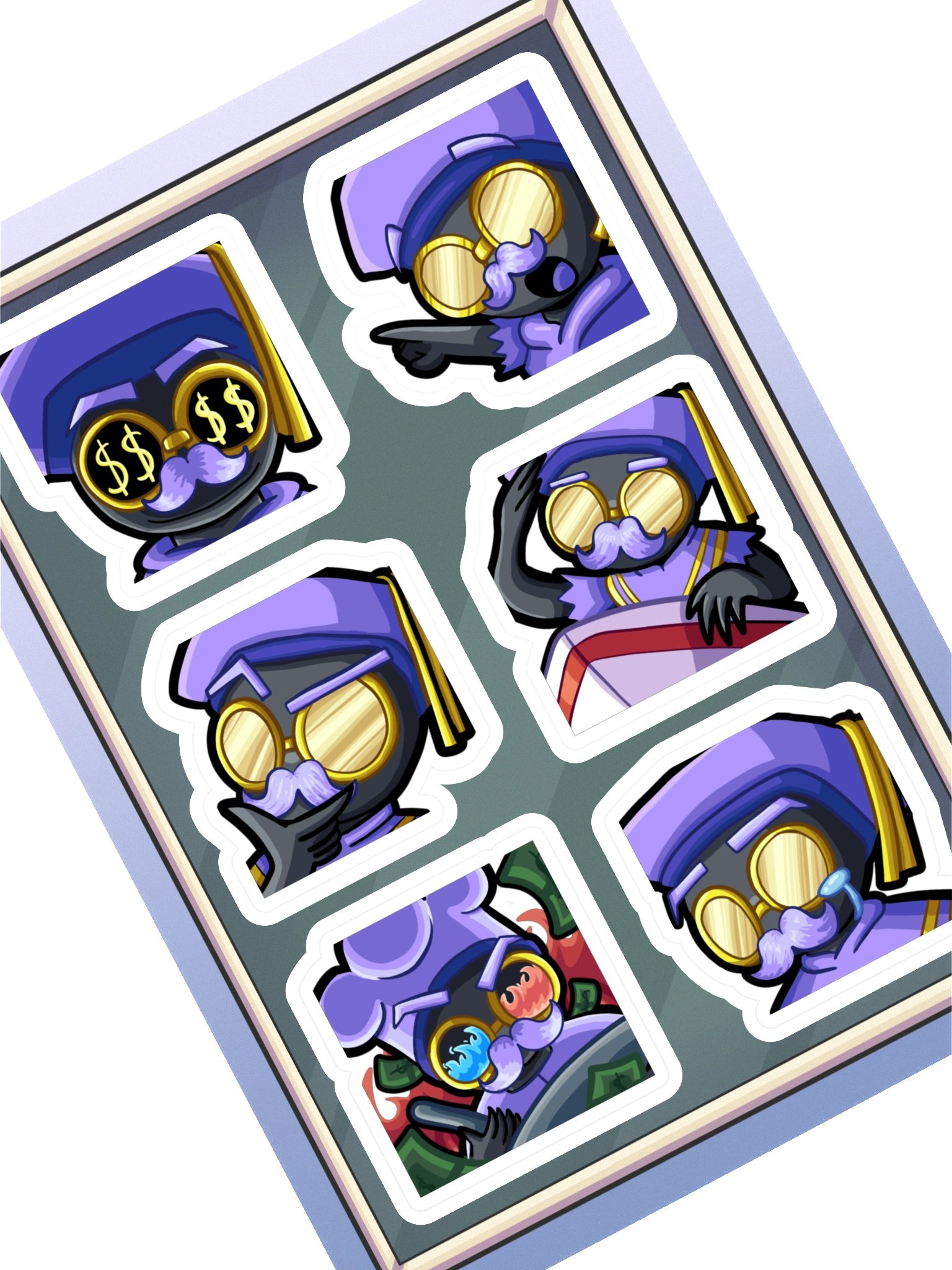 Doc Emote Sticker Sheet — Series 1 product image (1)