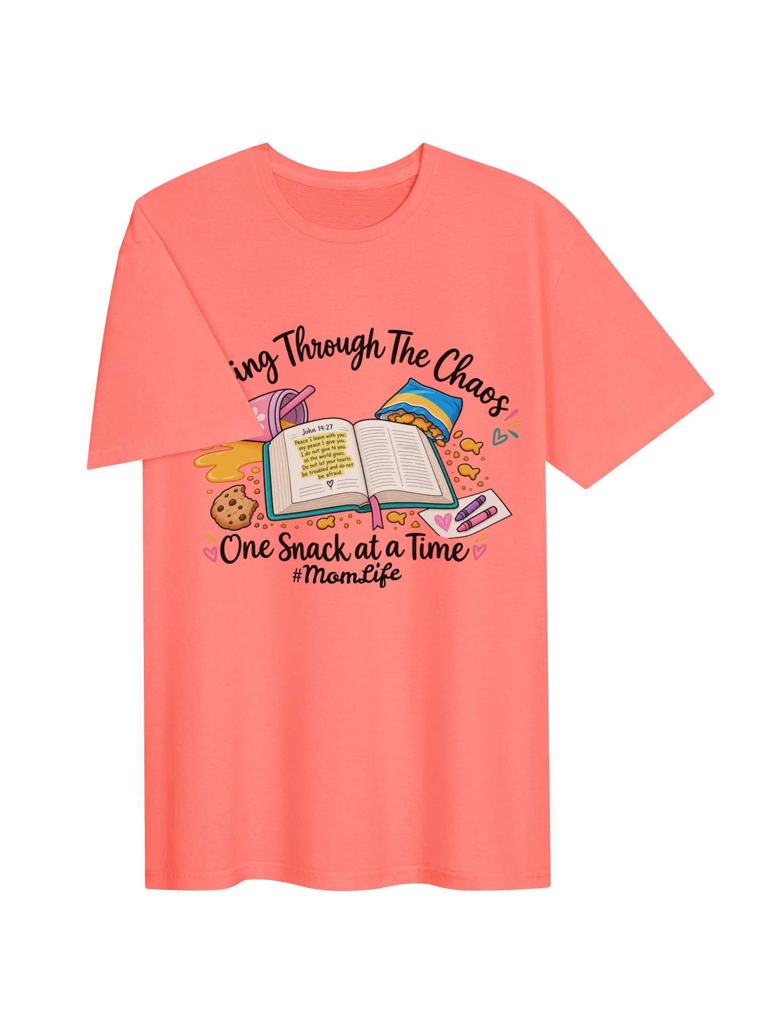 Praying Through the Chaos Tee | 1 Thessalonians 5:17 product image (123)