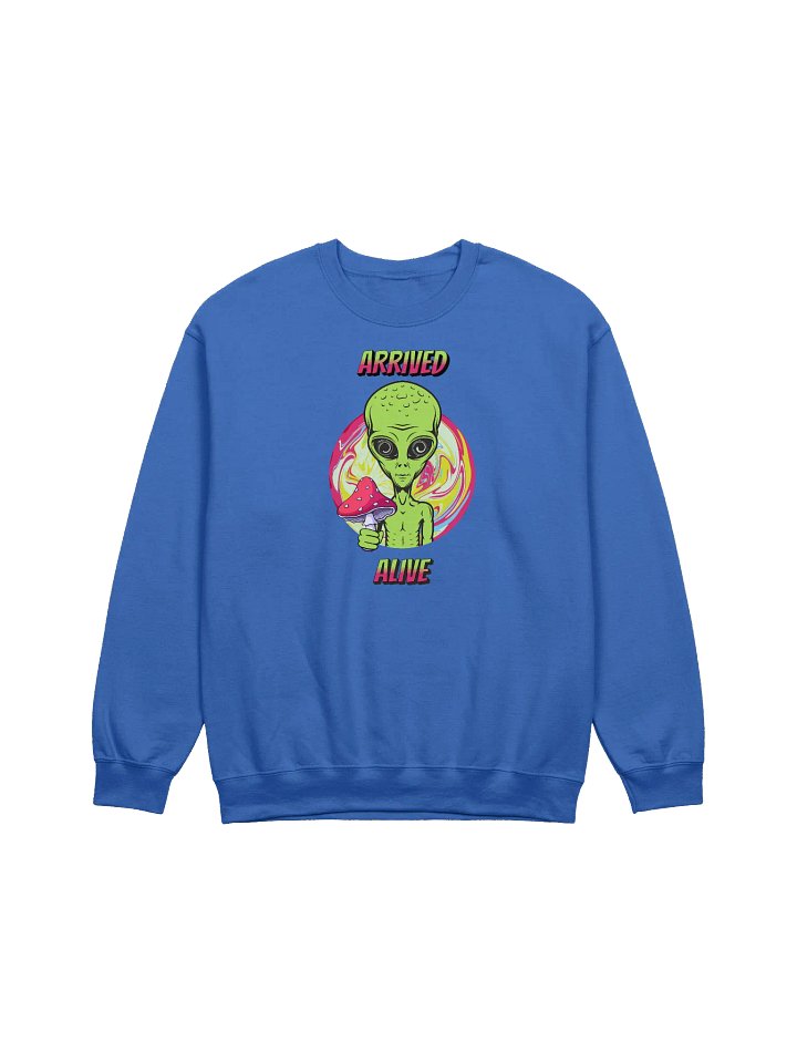 ARRIVED ALIVE ALIEN SWEATSHIRT product image (1)