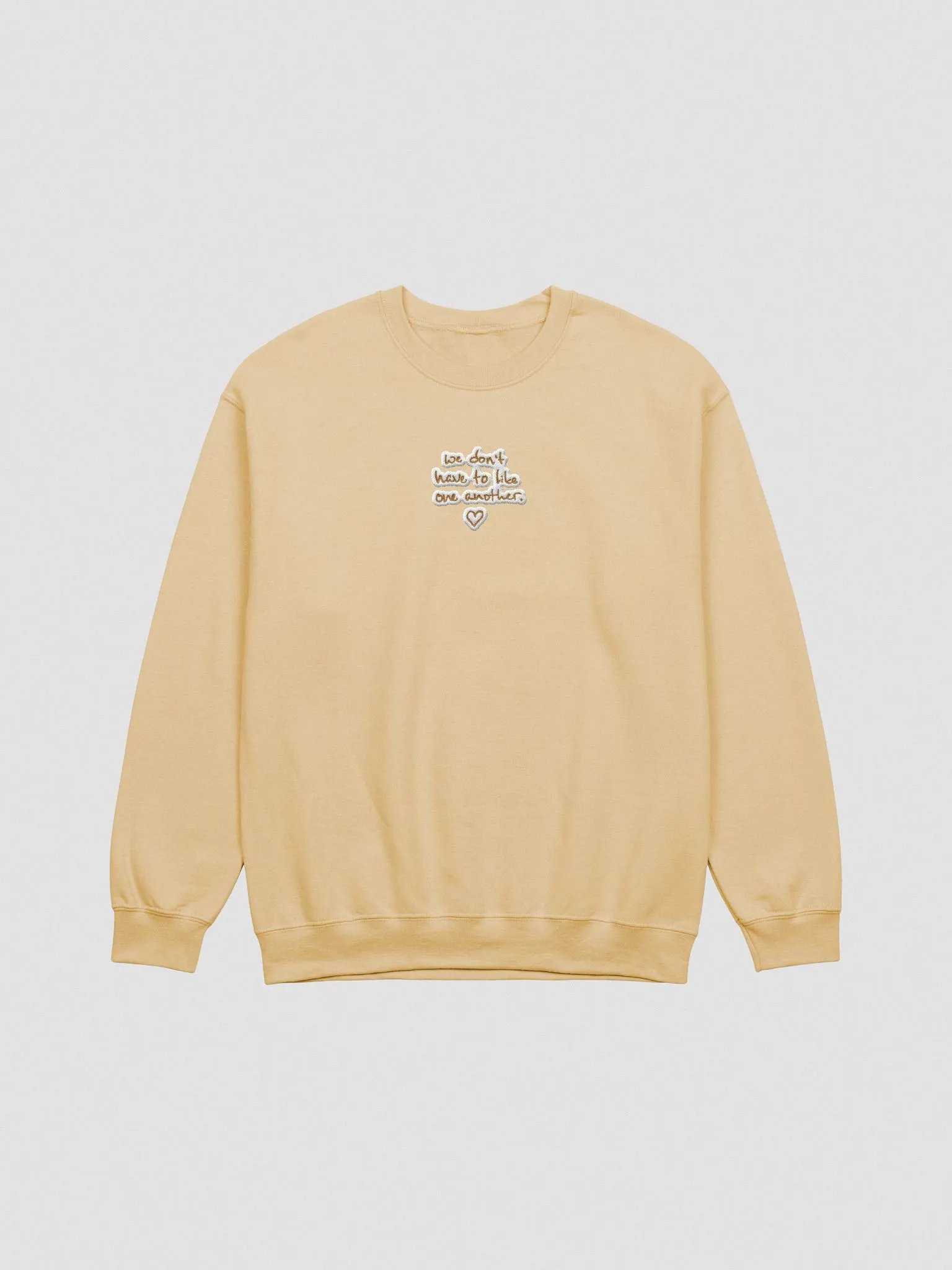 ONE ANOTHER (brass bubble design) embroidered crewneck product image (4)