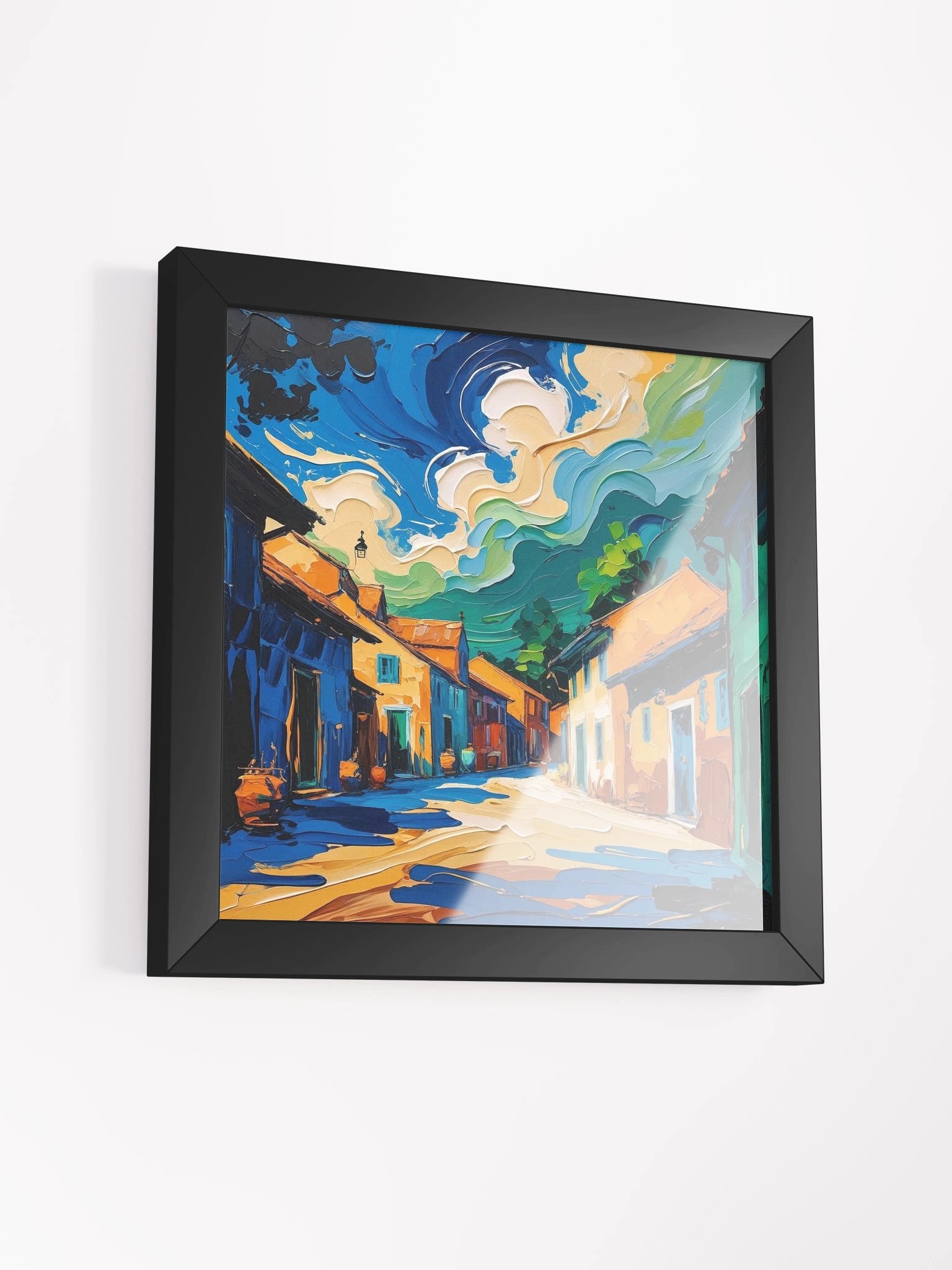 Vibrant Urban Dreams Framed Poster product image (12)