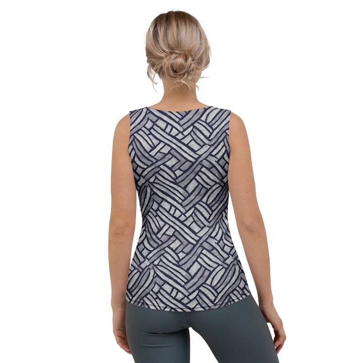 Grey Rectangles Tank Top product image (2)