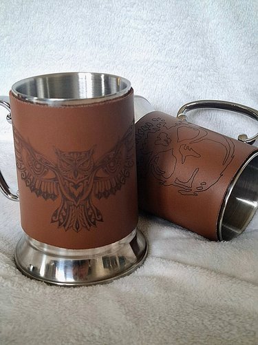Your gaming table deserves better than a sad mug from the back of the cupboard.

These tankards are made for long campaigns, ...