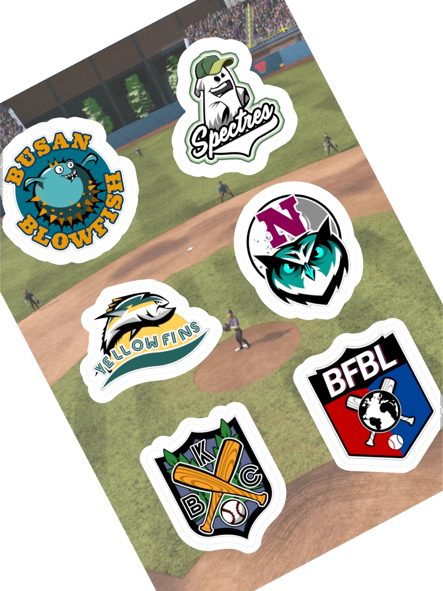 Pacific Theater Sticker Pack product image (1)