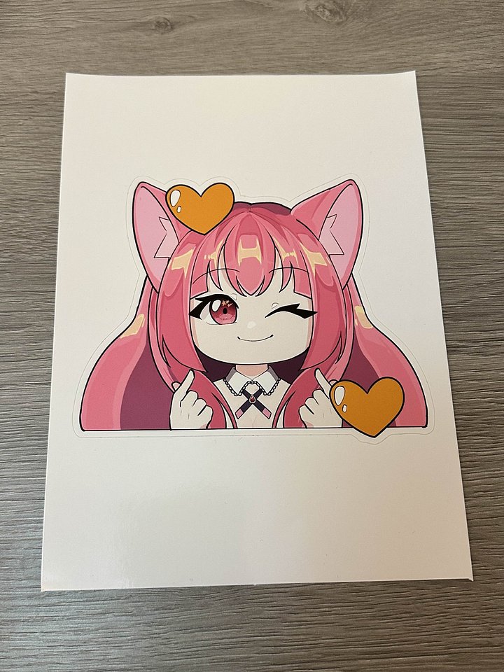 Chiyo Heart Sticker product image (1)