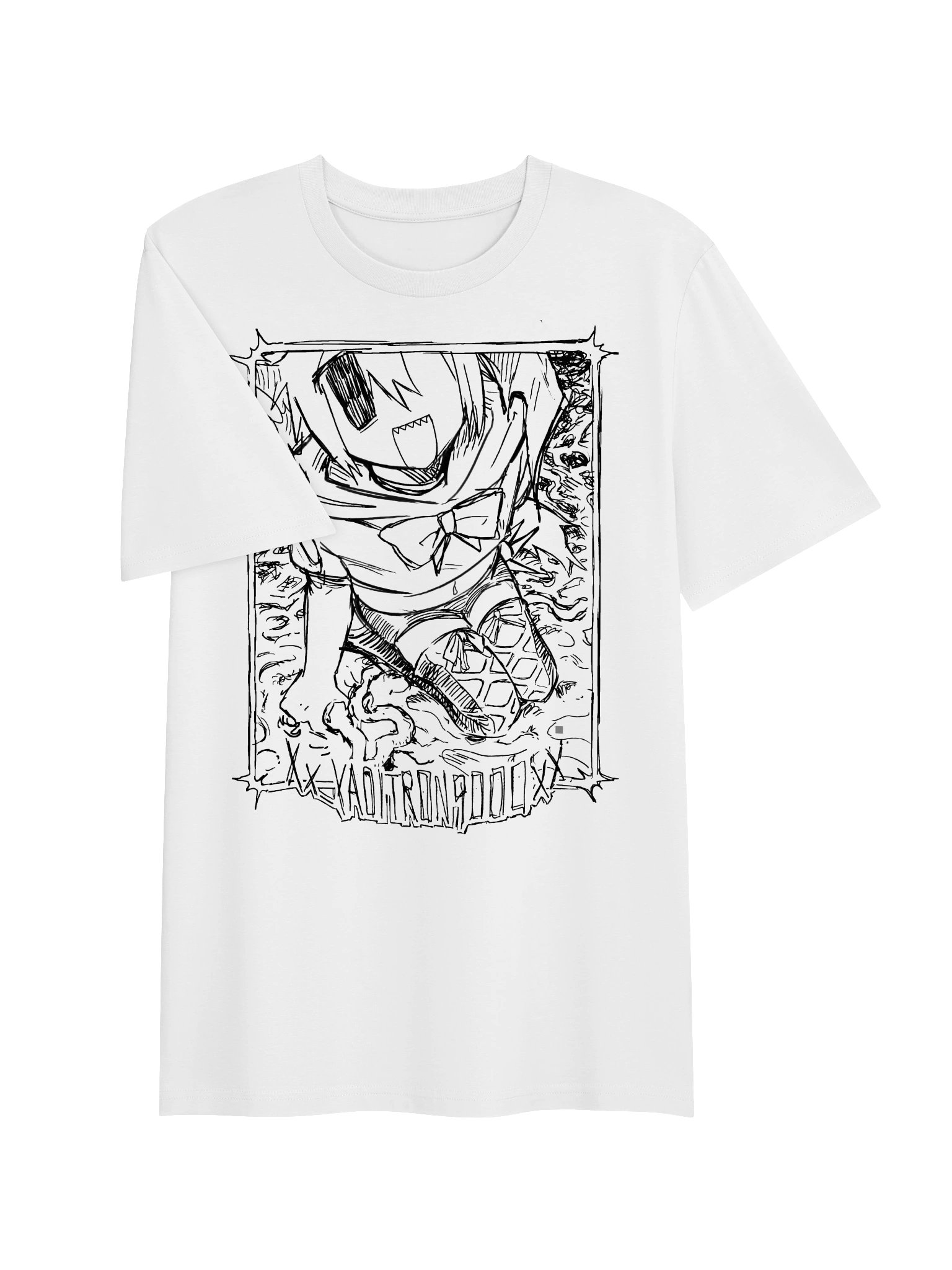 Yaoitron GUTS shirt (White) product image (3)