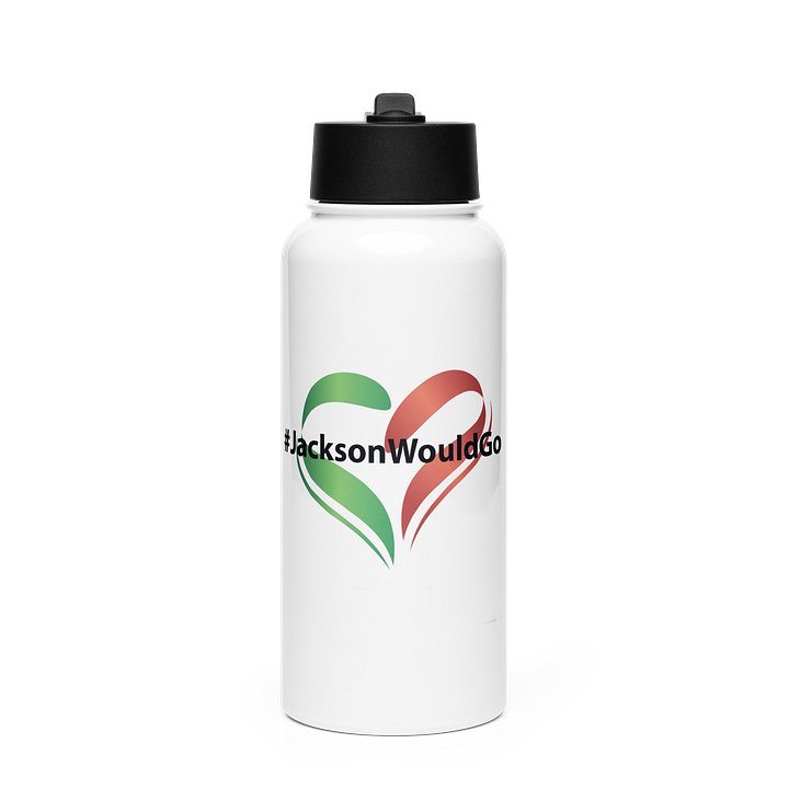 #JacksonWouldGo Stainless Steel Water Bottle product image (1)
