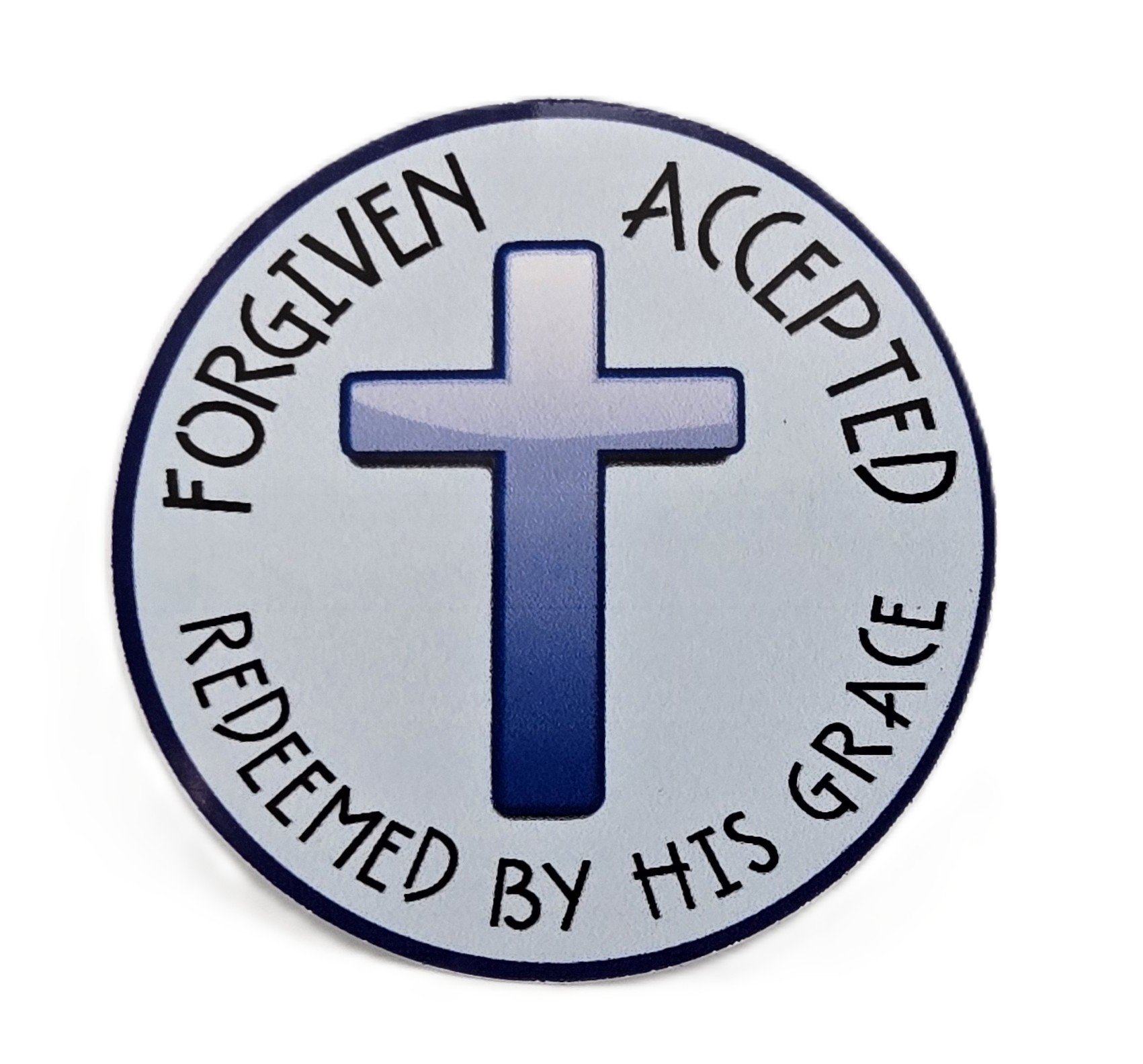 Forgiven, Accepted Faith Sticker product image (1)