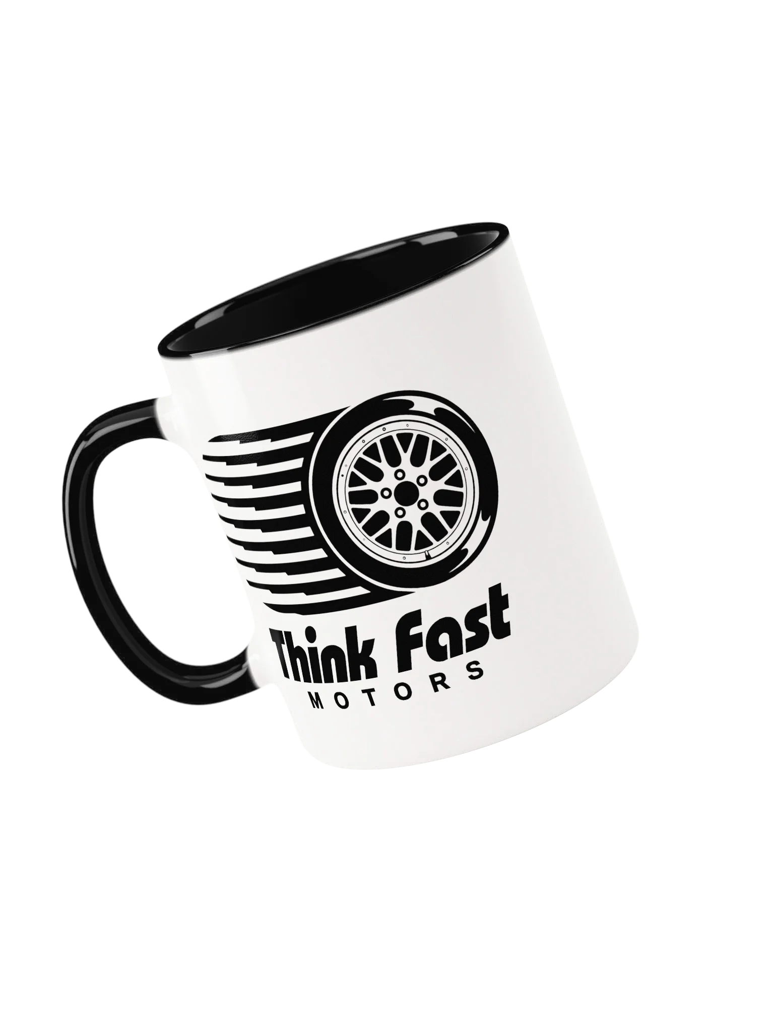 Think Fast Motors Mug - Black product image (3)