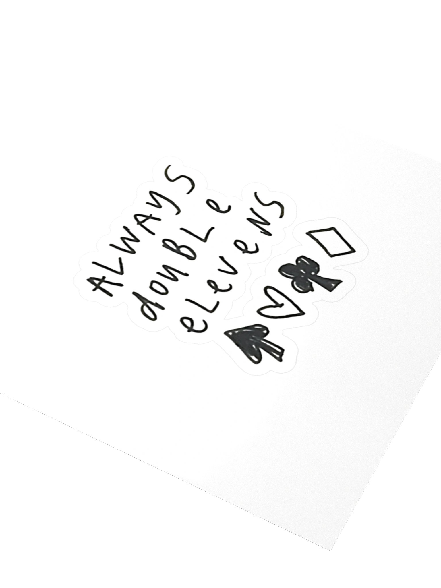 Nano Le Face x Madplay: Doublle 11s Sticker product image (9)