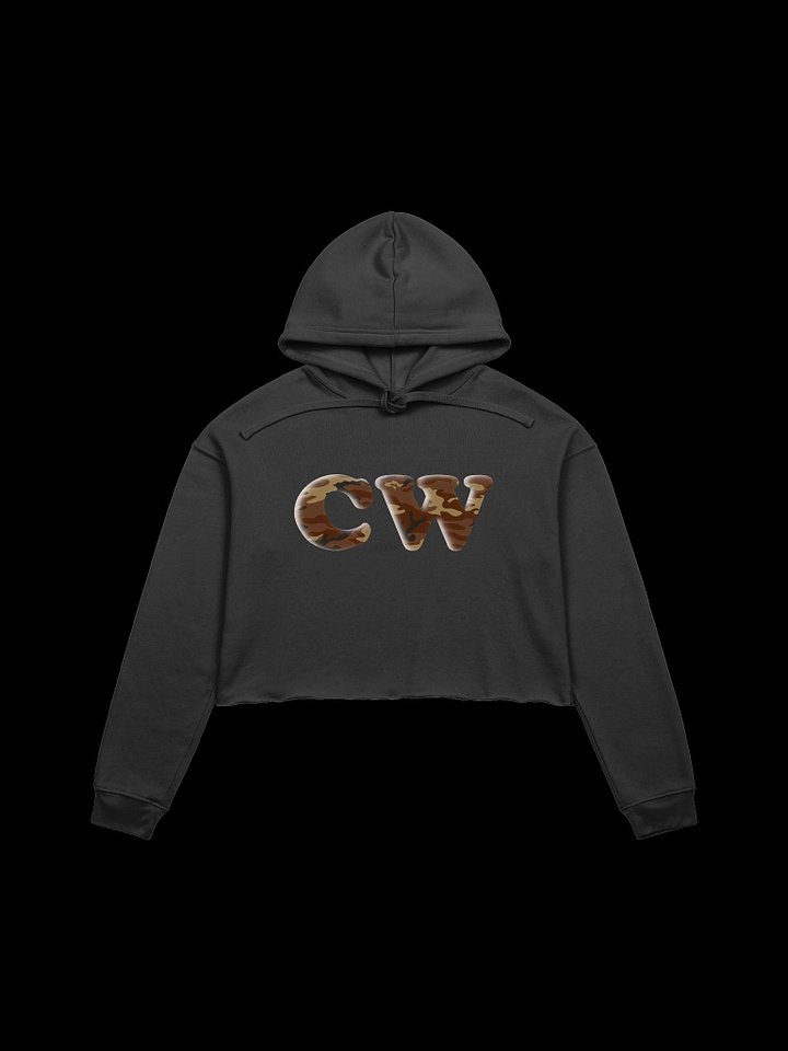 Camouflage CW Crop Hoodie product image (1)