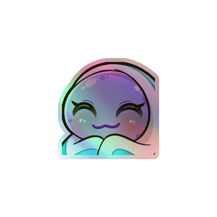 Cozy Holographic Sticker product image (1)