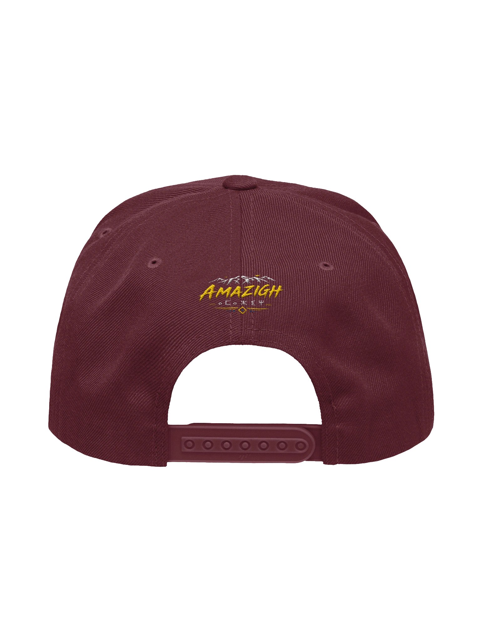 Amazigh Mountain Symbol Snapback – Casquette Yupoong au design berbère audacieux | Mazikna product image (7)