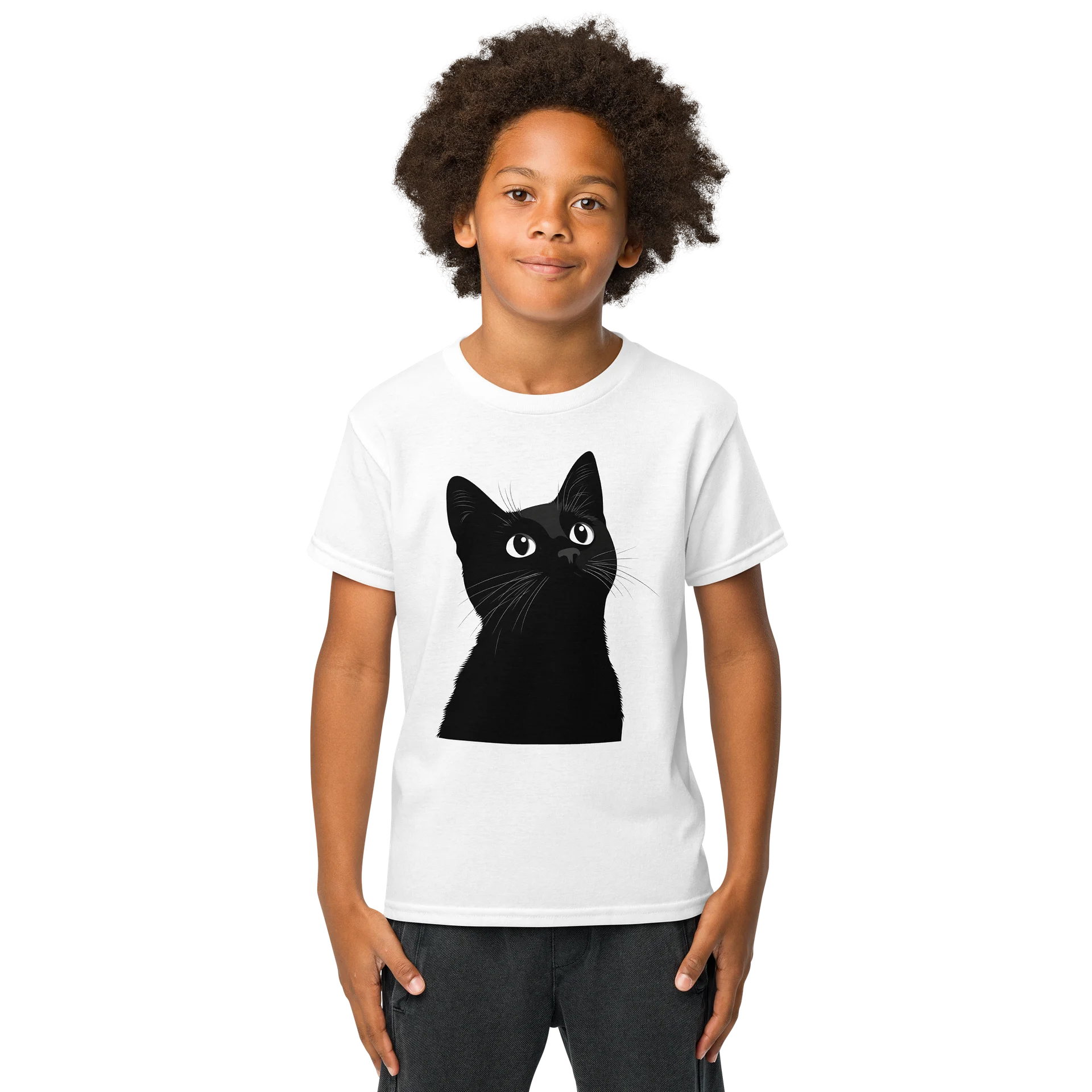 Black Cat Youth Tee product image (57)