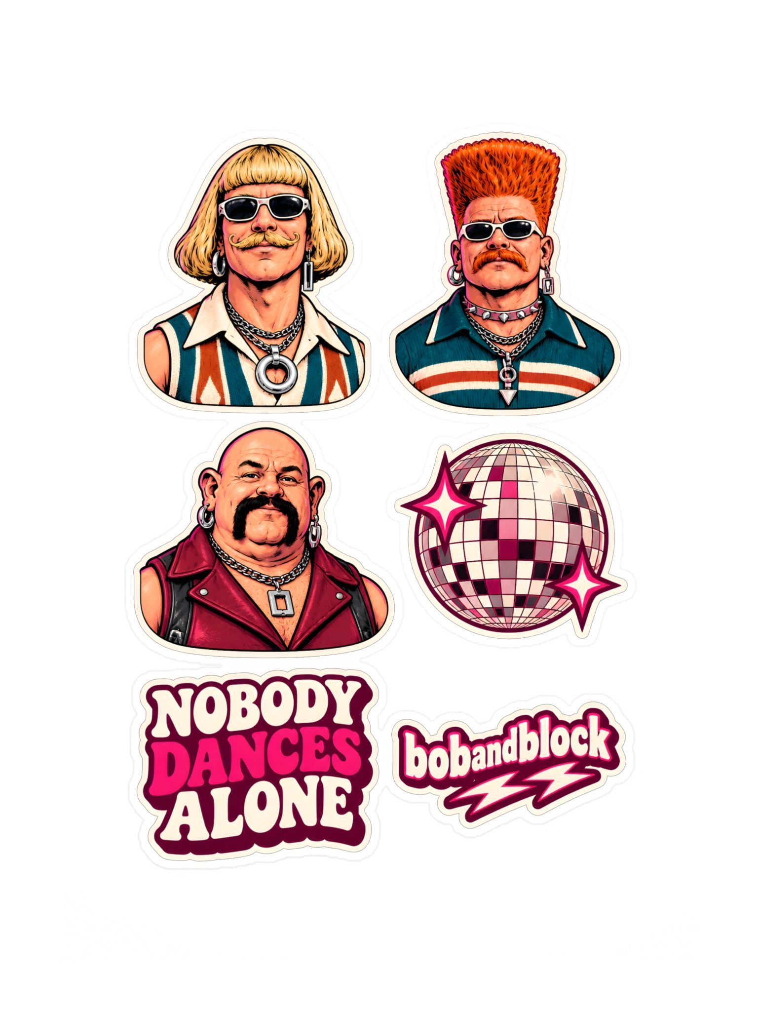Dancefloor People Sticker Sheet product image (3)