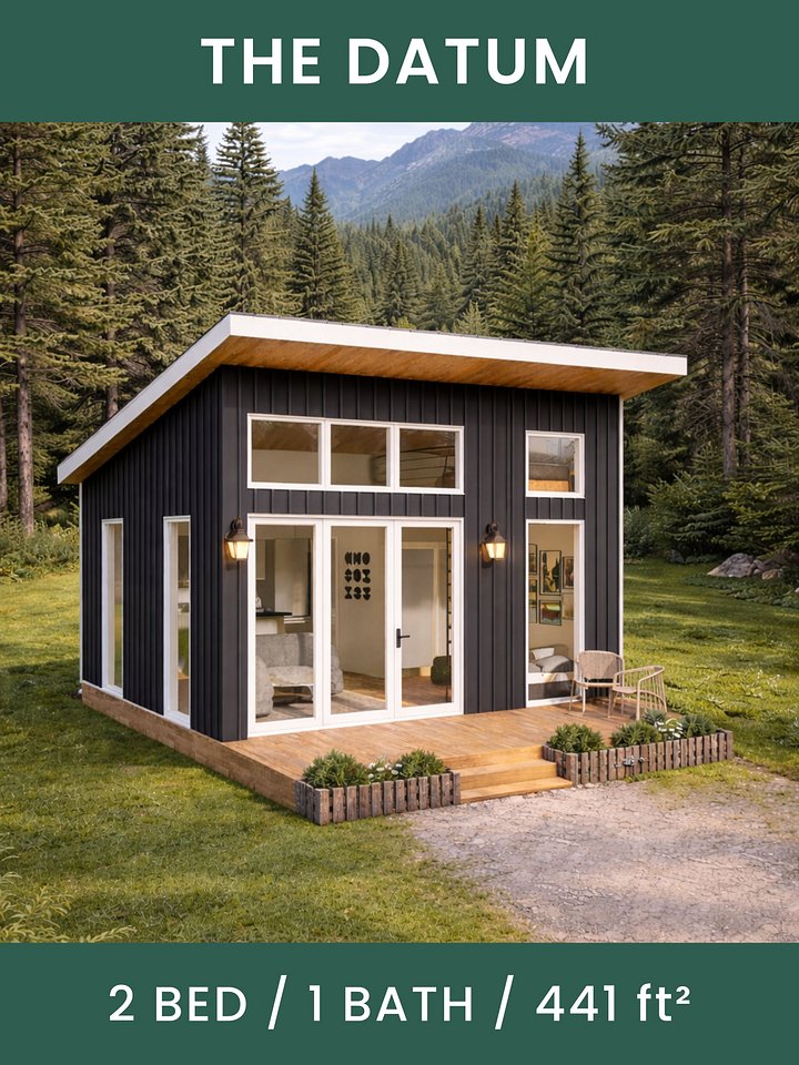The Datum Tiny House Blueprint Set (CAD File + Materials List) product image (1)