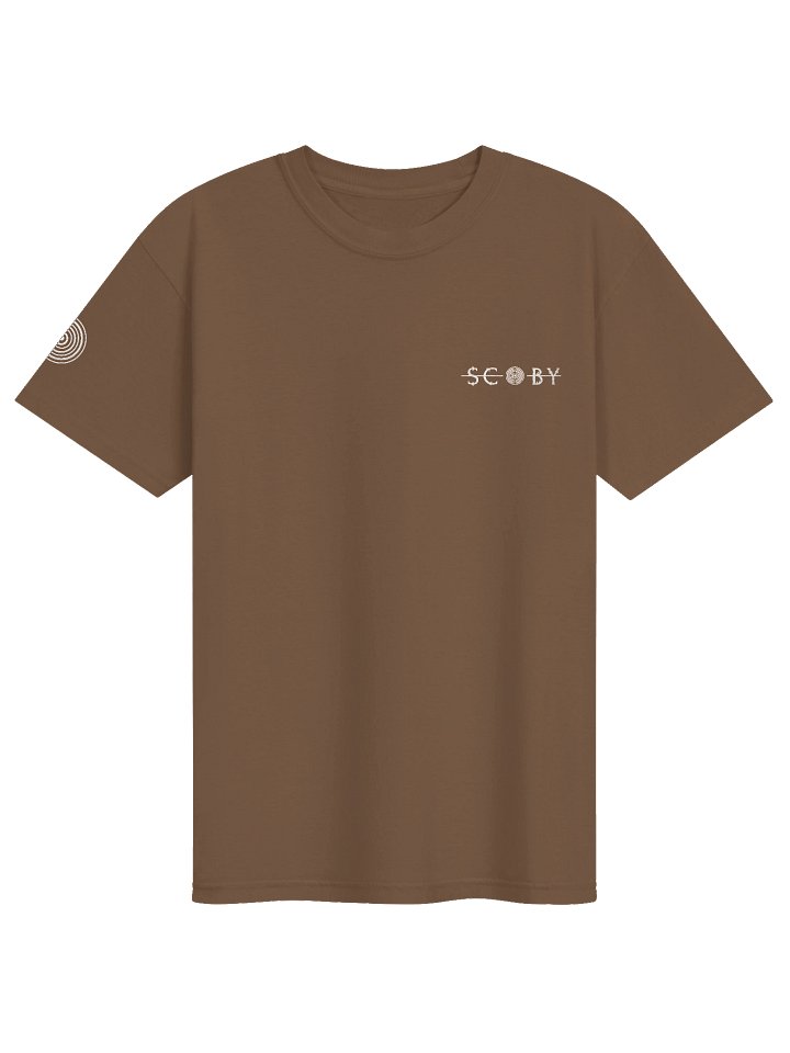 Scoby Logo Embroidered Tee in Espresso product image (1)