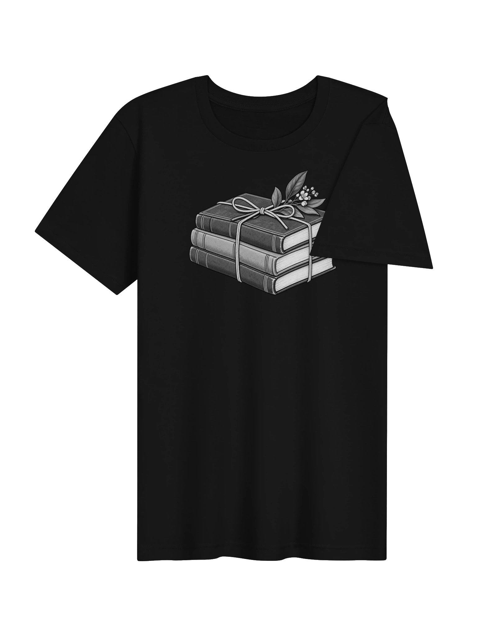 Collected Chapters Black and White T-Shirt product image (3)