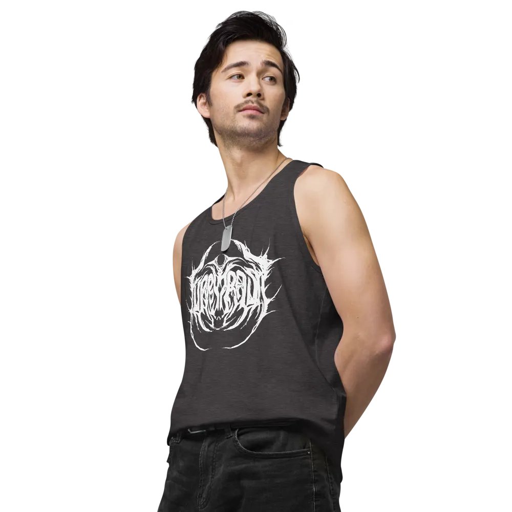 Furry Trash Tank – Metal Logo (White Print) product image (4)