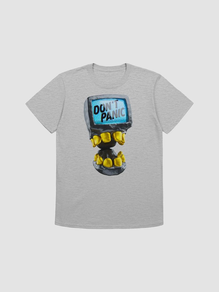 Don't Panic TV Skull T-Shirt product image (16)
