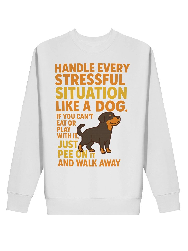 Rottweiler Pawsitive Attitude Premium Sweatshirt product image (9)