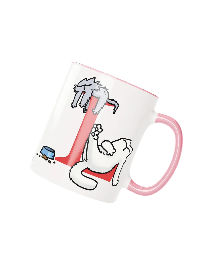 Cat Monogram Mug - L product image (1)
