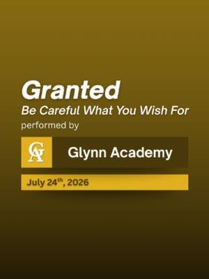 (Tenor Cam) Glynn Academy presents their 2026 production: Granted: Be Careful What You Wish For. Performed on July 24, 2026 #glynnacademy #brunswickmarching #glynnacademyband #brunswick #genie