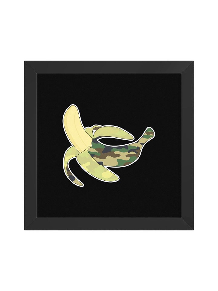 Banana Army Framed High-Quality Matte Poster product image (3)