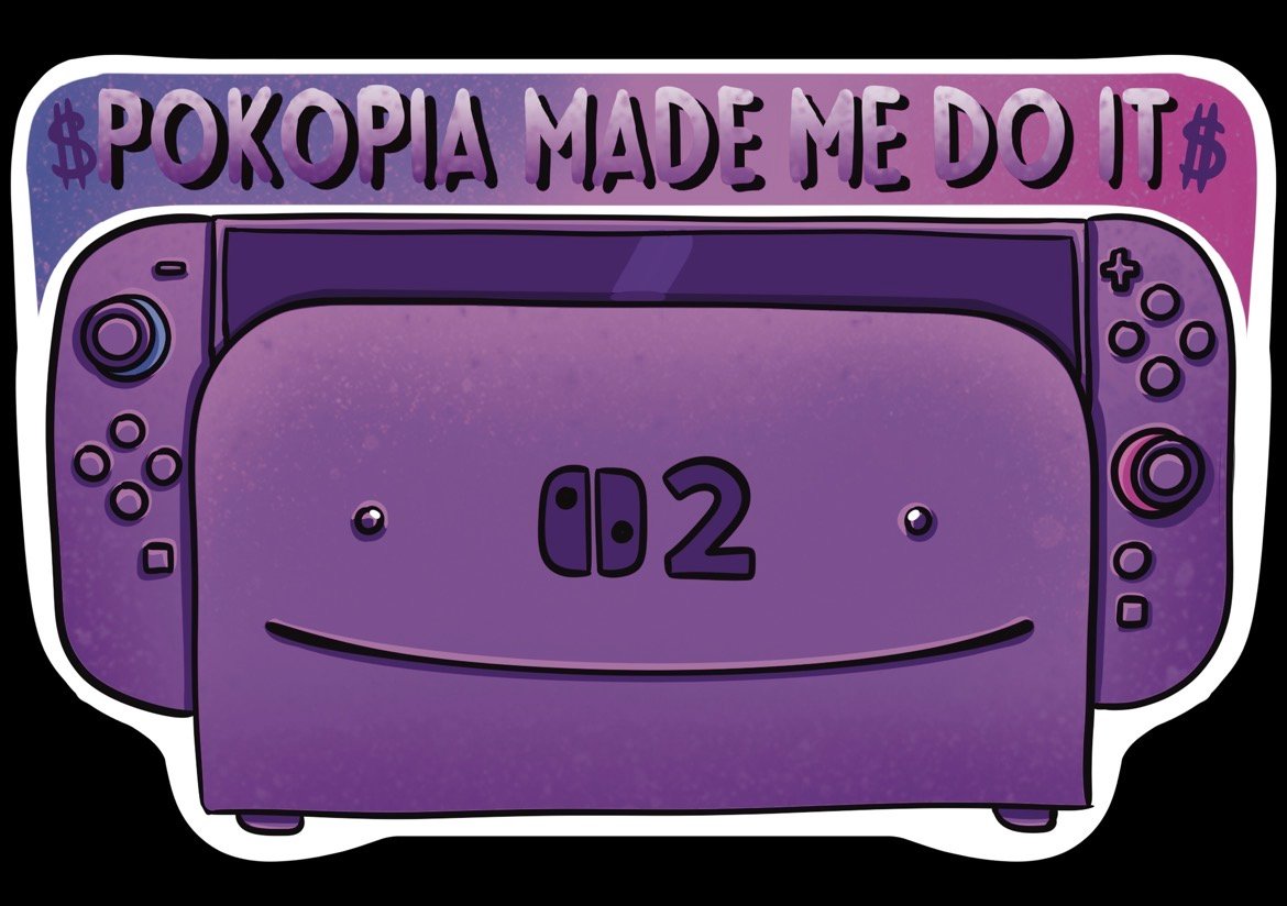 Pokopia Made Me Do It Sticker product image (1)