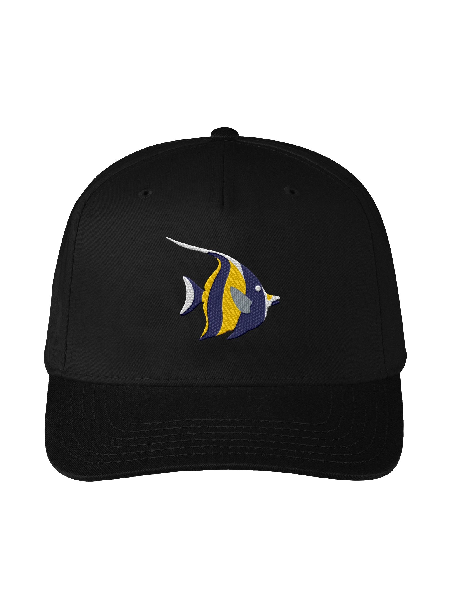Moorish Idol(Version 2) Mid-Profile Baseball Cap (Embroidered) for Reef and Marine Aquarium Lovers product image (1)