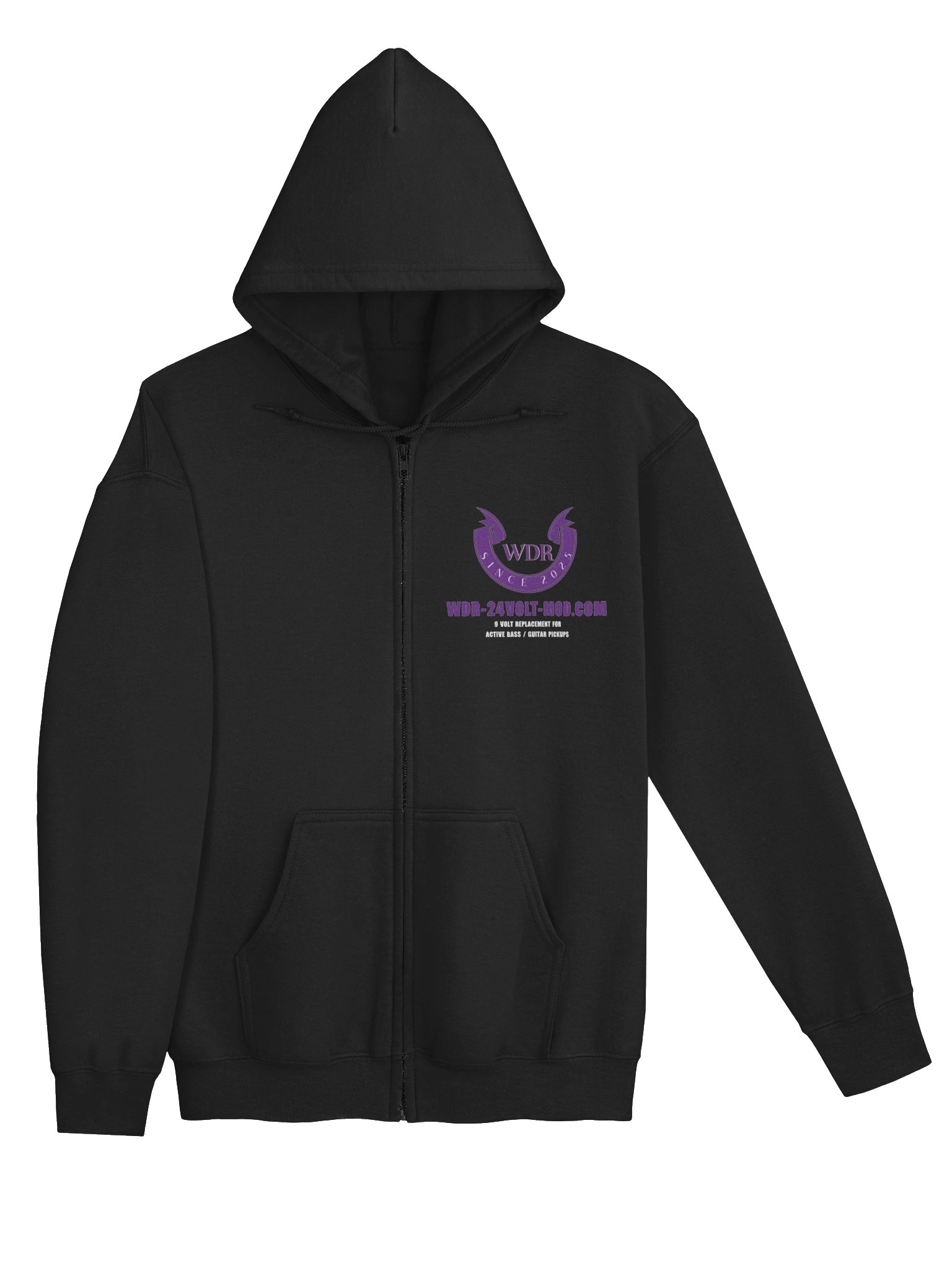 WDR-24Volt-Mod Zip-up Hoodie (Gildan Unisex) product image (3)