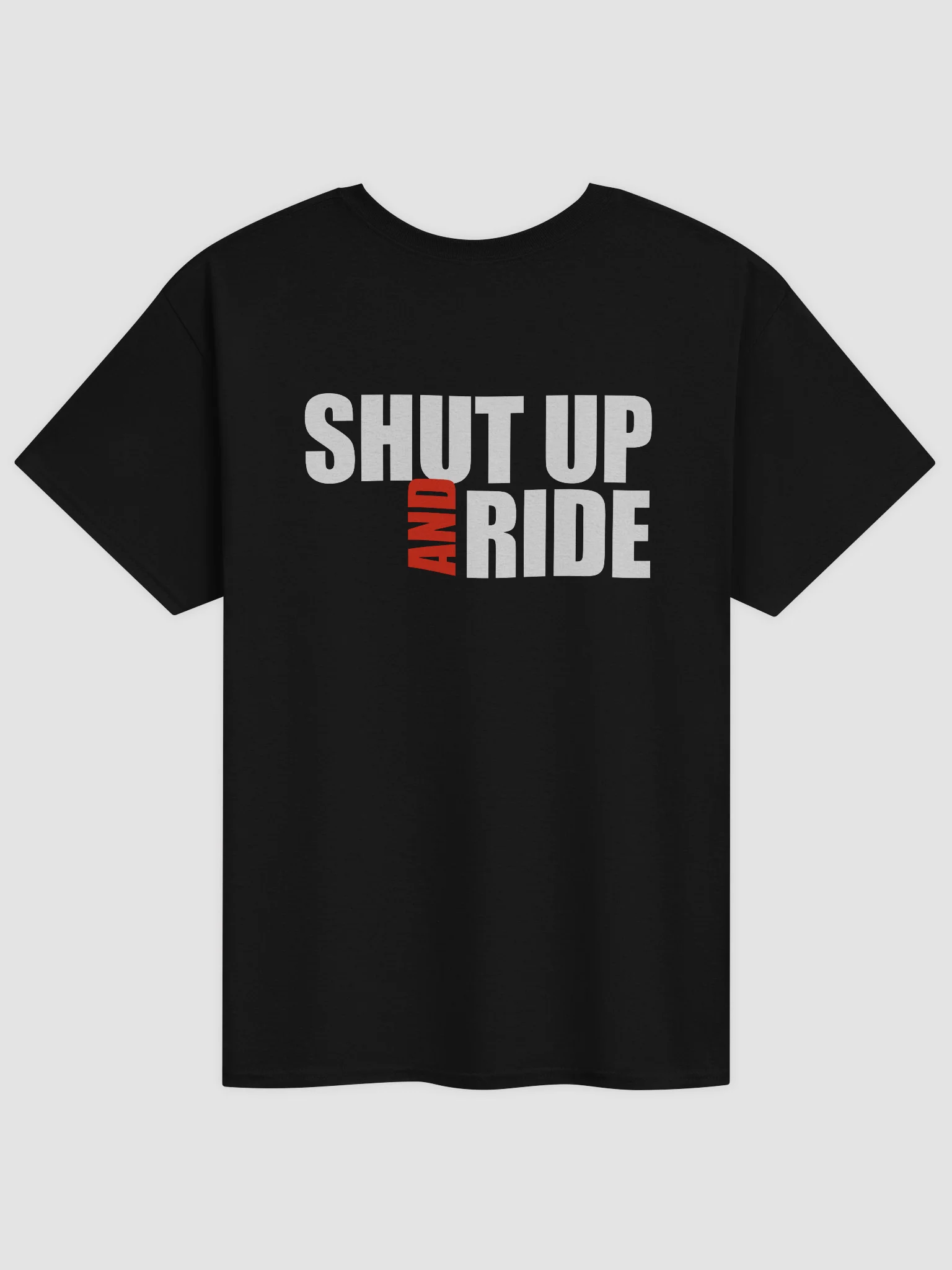 Shut Up and Ride Tee - Any Brand (Dark) product image (2)