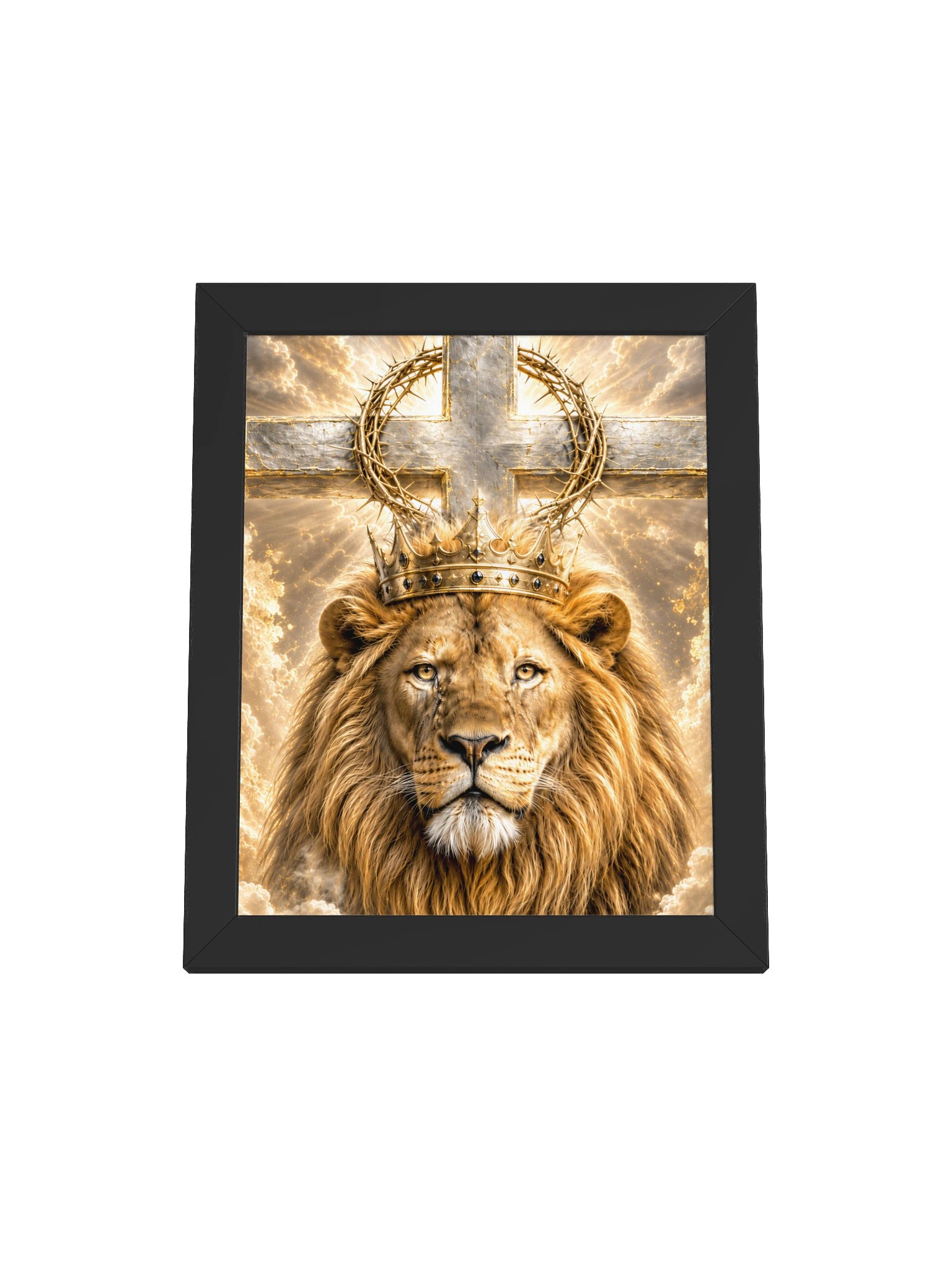 Silver & Gold Lion of Judah product image (1)