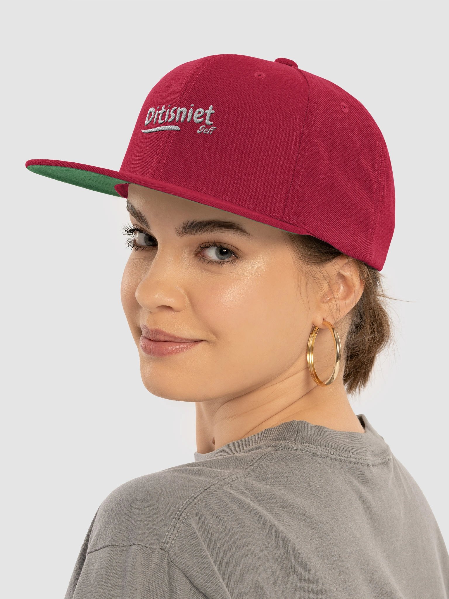 DitisnietJeff | Yupoong Wool Blend Snapback Cap product image (5)